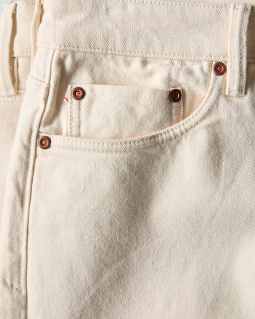 laydown detail image of Stretch Selvedge Denim - HB Athletic Tapered