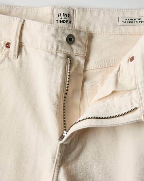 laydown detail image of Stretch Selvedge Denim - HB Straight