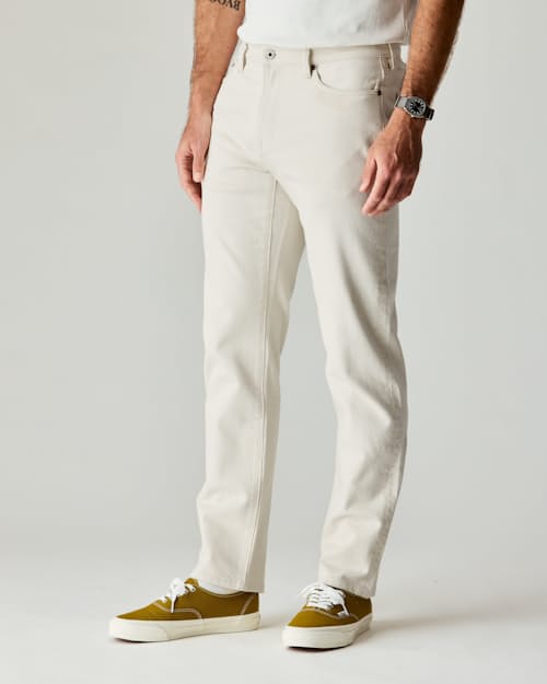 lifestyle image of Stretch Selvedge Denim - HB Straight