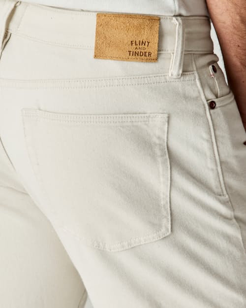 on model image of Stretch Selvedge Denim - HB Straight