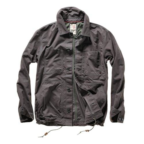 laydown image of Canvas Chore Coat