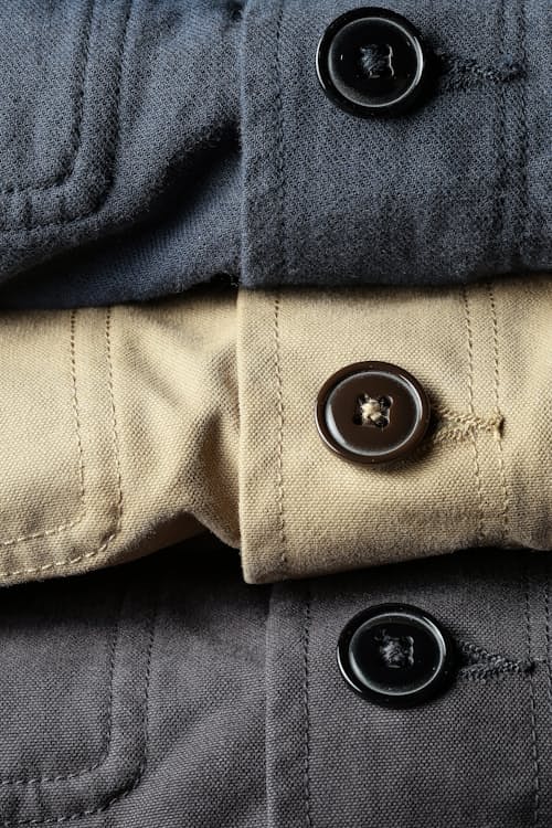 laydown detail image of Canvas Chore Coat