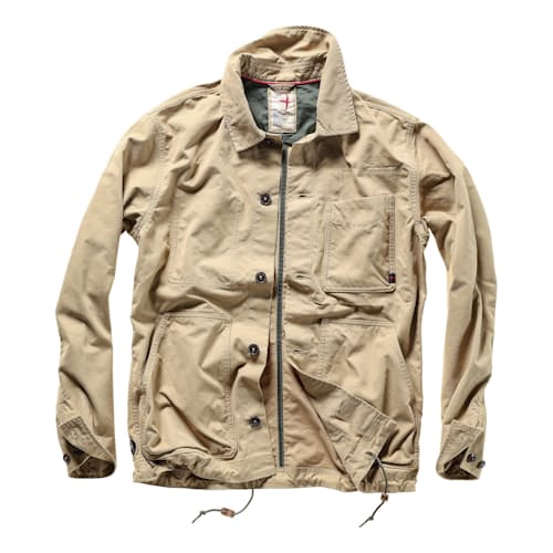 laydown image of Canvas Chore Coat