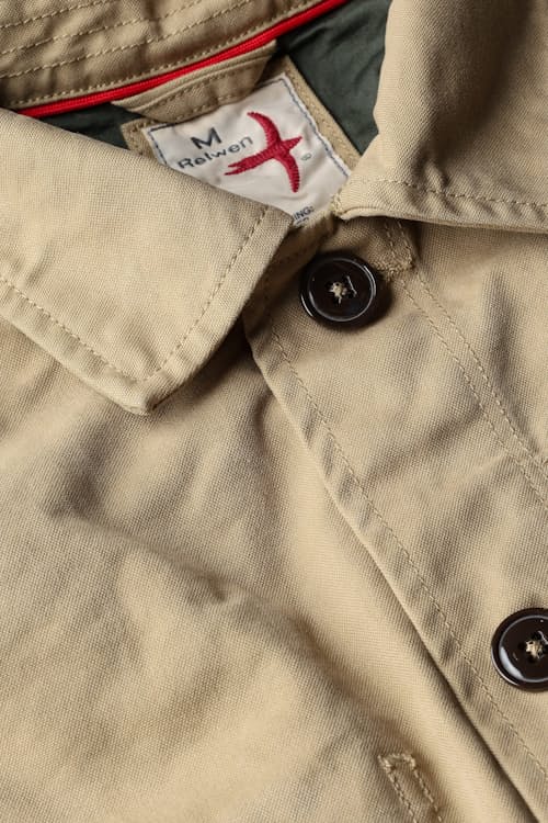 laydown detail image of Canvas Chore Coat