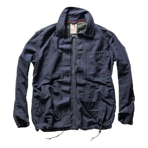laydown image of Canvas Chore Coat