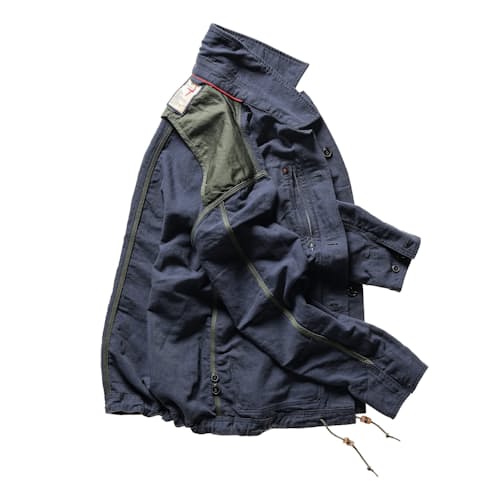 laydown image of Canvas Chore Coat