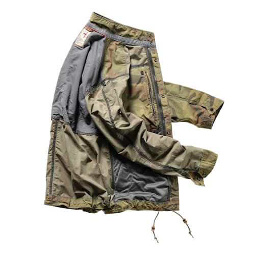 laydown image of Sailcloth Tanker Jacket