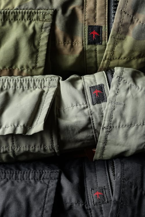 laydown detail image of Sailcloth Tanker Jacket