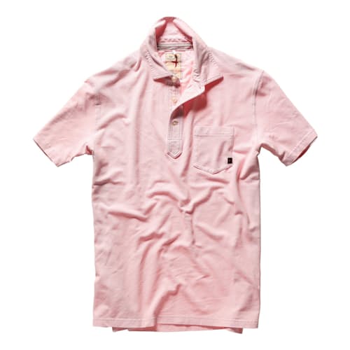 laydown image of Pique Slot Polo