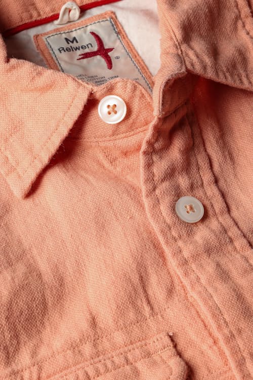 laydown detail image of Slub Linen Workshirt
