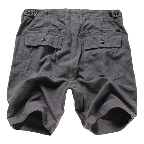 laydown image of Cotton Linen Supply Short - 8.5"