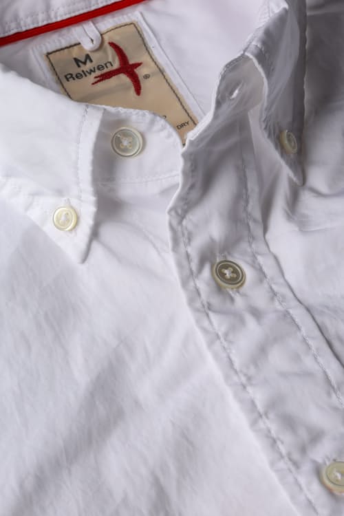 laydown detail image of Yarn Dyed Poplin Shirt