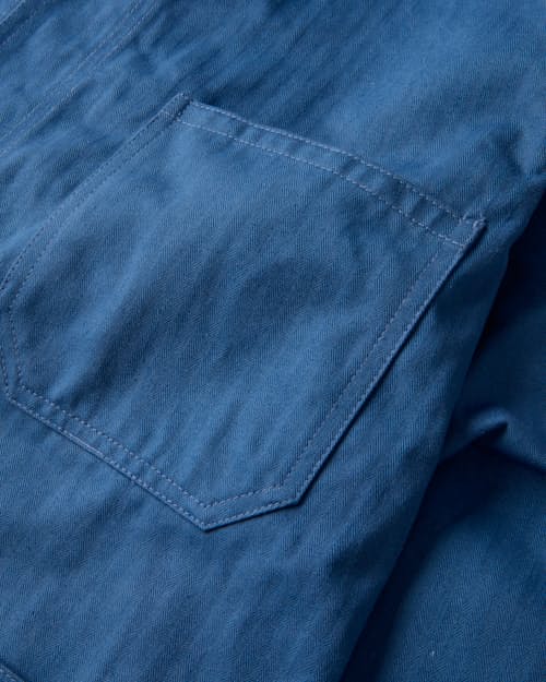 laydown detail image of Woven Chore Coat