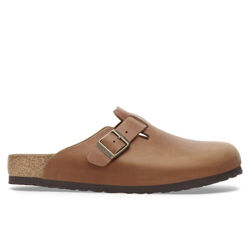 laydown image of Boston Soft Footbed Clog