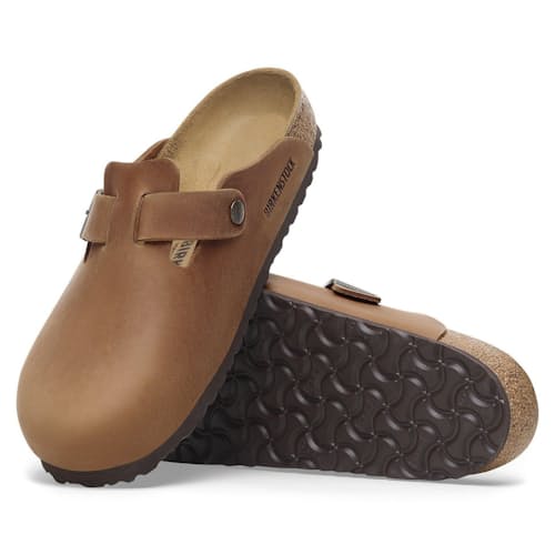 laydown image of Boston Soft Footbed Clog