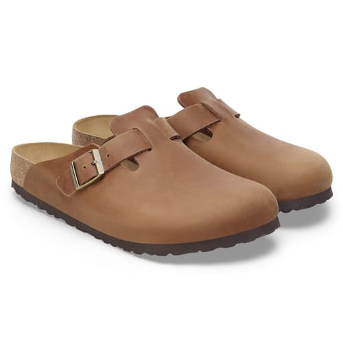 laydown image of Boston Soft Footbed Clog