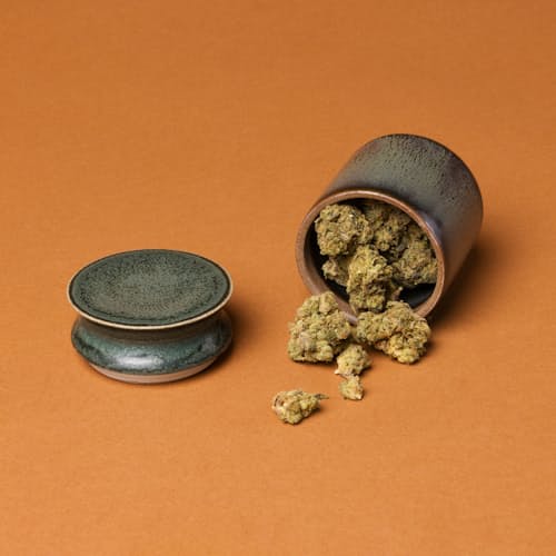 lifestyle image of Stash Jar by Seth