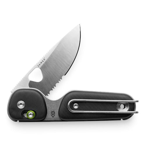 laydown image of The Redstone Pocket Knife