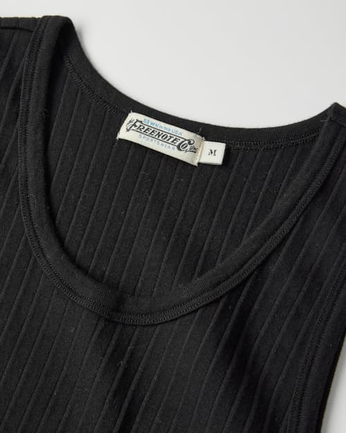 laydown detail image of Ribbed Tank Top
