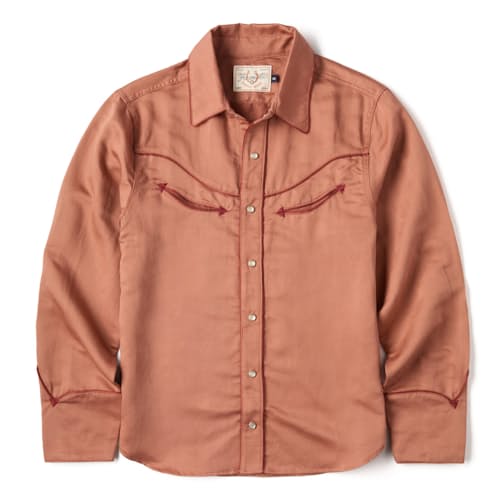 laydown image of Rambler French Linen Shirt