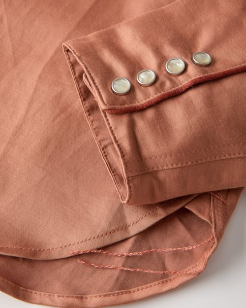 laydown detail image of Rambler French Linen Shirt