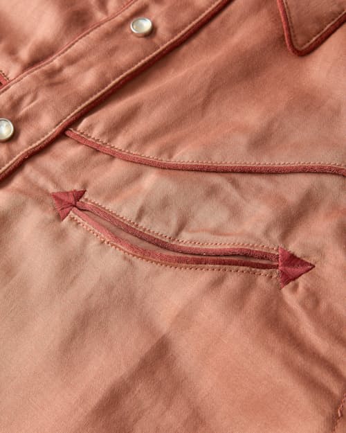 laydown detail image of Rambler French Linen Shirt