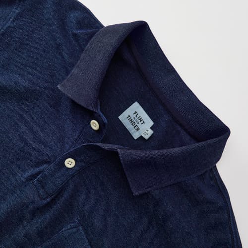 laydown detail image of Pique Polo Shirt