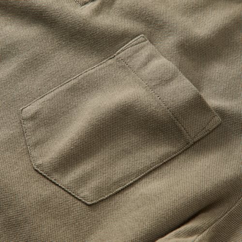 laydown detail image of Pique Polo Shirt