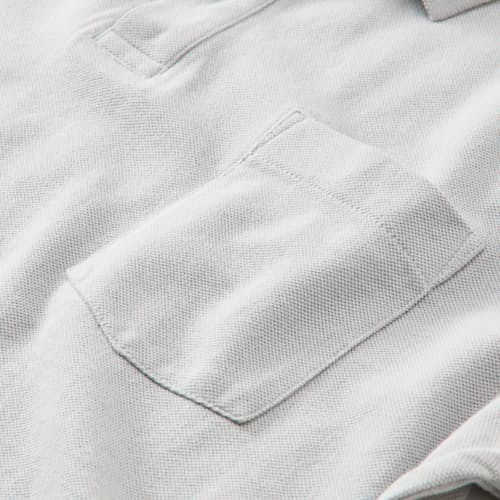 laydown detail image of Pique Polo Shirt