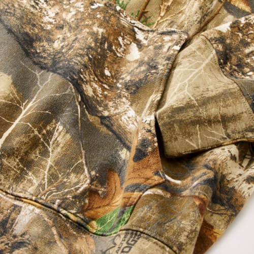 lifestyle image of Realtree® Camo Fleece Pullover Hoodie