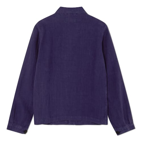 laydown image of Baptista Linen Chore Coat