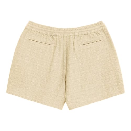laydown image of Pestana Textured Shorts