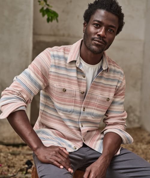 lifestyle image of Pacifica Stretch Twill Shirt