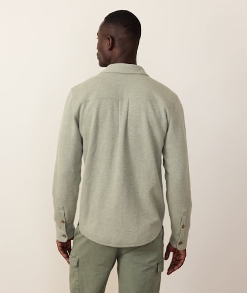 on model image of Pacifica Stretch Twill Shirt