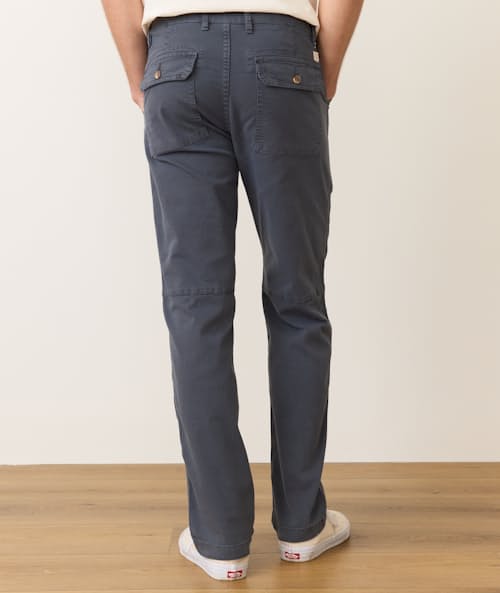 on model image of Breyer Relaxed Utility Pant
