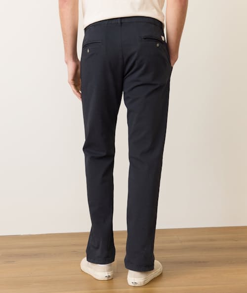 on model image of Saturday Twill Chino Pant - Athletic Fit