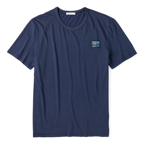 laydown image of Signature Crew Graphic T-Shirt