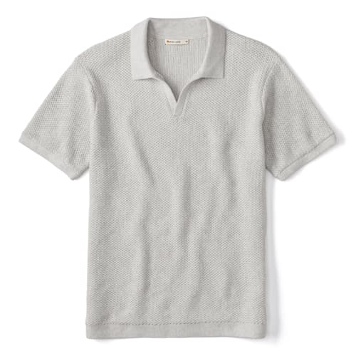 laydown image of Conrad Sweater Polo