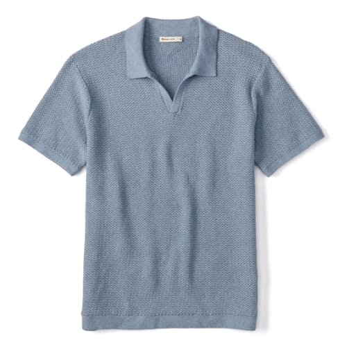 laydown image of Conrad Sweater Polo