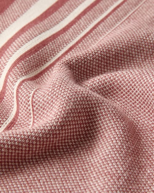 laydown detail image of Ethan Short Sleeve Sweater Shirt
