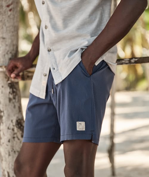 lifestyle image of Stretch Swim Trunk - 6"
