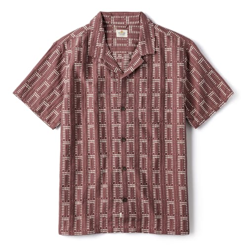 laydown image of Dobby Resort Shirt
