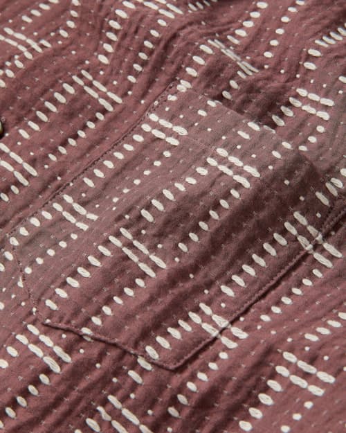 laydown detail image of Dobby Resort Shirt