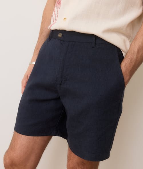 on model image of Hemp Short - 7"