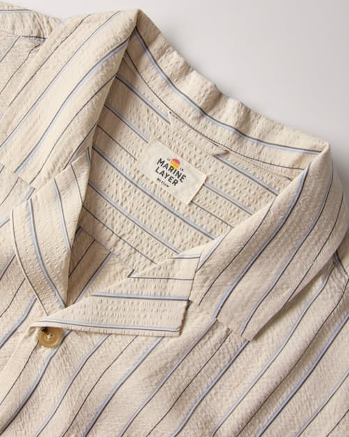 laydown detail image of Oversized Resort Shirt