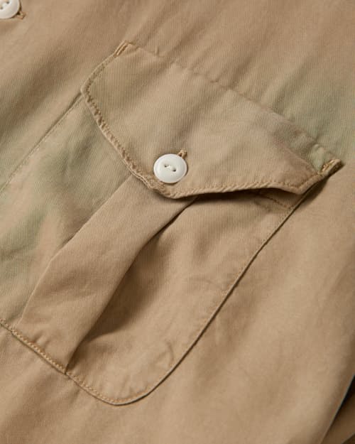 laydown detail image of Tencel Patio Camp Collar Shirt