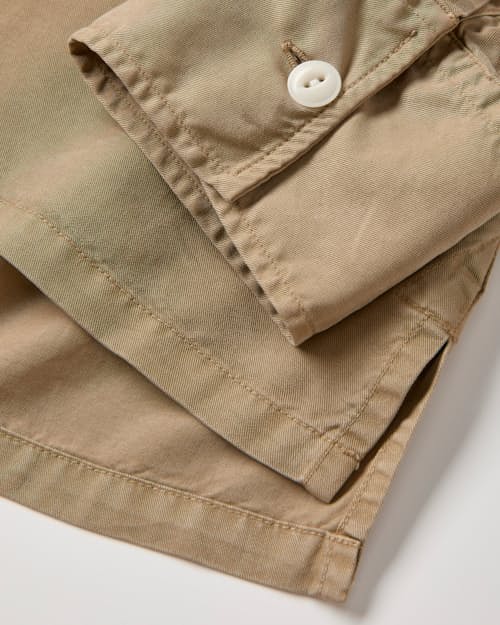 laydown detail image of Tencel Patio Camp Collar Shirt