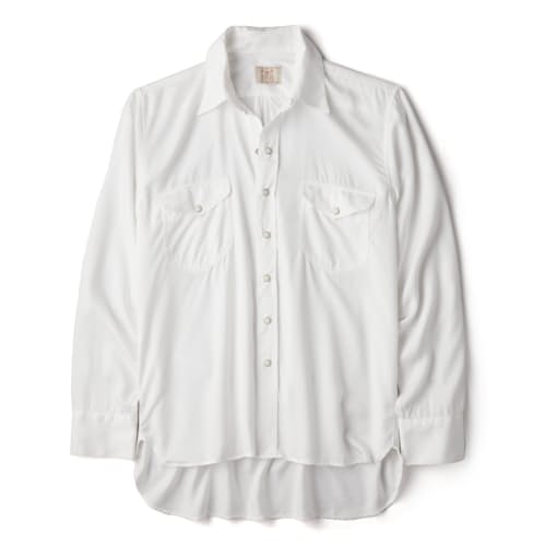 laydown image of Tencel Pearlsnap Shirt
