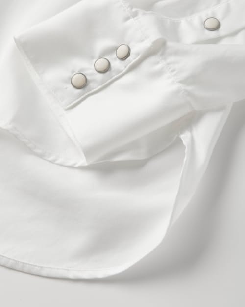 laydown detail image of Tencel Pearlsnap Shirt