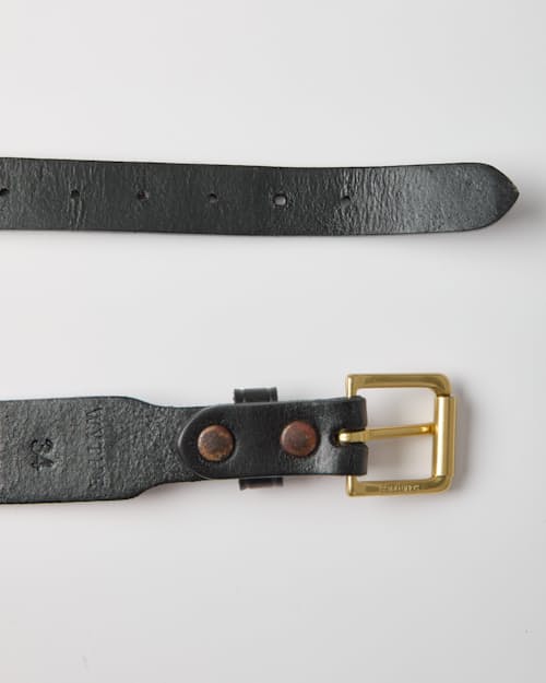 laydown detail image of Western Tooled Leather Belt